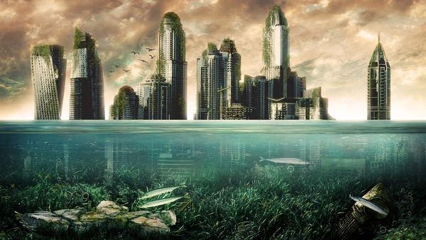 City underwater - Sputnik International
