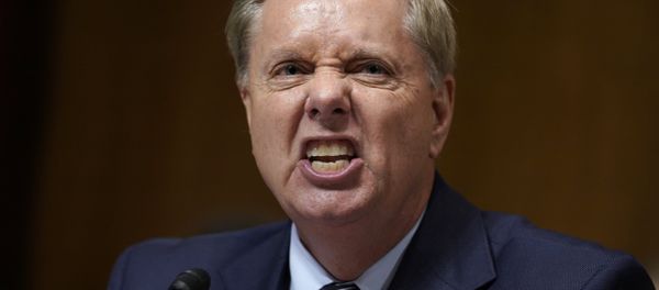 Senate Judiciary Committee member Sen. Lindsey Graham (R-SC) shouts while questioning Judge Brett Kavanaugh during his Supreme Court confirmation hearing in the Dirksen Senate Office Building on Capitol Hill September 27, 2018 in Washington, DC. Senate Judiciary Committee member Sen. Lindsey Graham (R-SC) shouts while questioning Judge Brett Kavanaugh during his Supreme Court confirmation hearing in the Dirksen Senate Office Building on Capitol Hill September 27, 2018 in Washington, DC. - Sputnik International