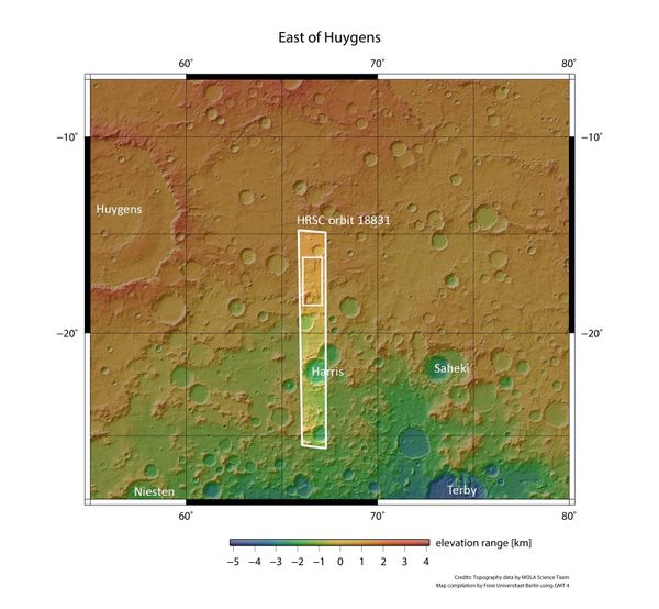 Mars river valley network in context Mars river valley network in context - Sputnik International