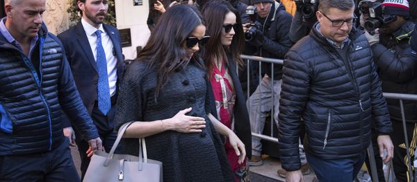 Meghan, Duchess of Sussex, leaves the Surrey Hotel ahead of her baby shower at the Mark Hotel on Tuesday, Feb. 19, 2019, in New York - Sputnik International