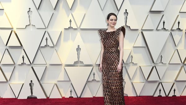 Emma Stone arrives at the Oscars on Sunday, Feb. 24, 2019, at the Dolby Theatre in Los Angeles. - Sputnik International