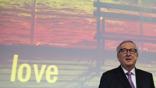 European Commission President Jean-Claude Juncker attends an event at the EU Charlemagne building in Brussels, Thursday, Feb. 21 2019 European Commission President Jean-Claude Juncker attends an event at the EU Charlemagne building in Brussels, Thursday, Feb. 21 2019 - Sputnik International