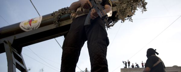 Palestinian members of the Al-Quds Brigades, the military wing of the Islamic Jihad group - Sputnik International