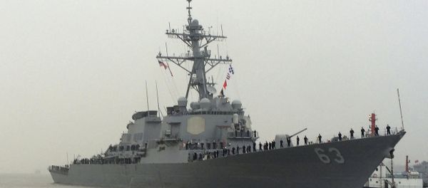 US Navy guided missile destroyer USS Stethem arrives for a scheduled port visit in Shanghai, China US Navy guided missile destroyer USS Stethem arrives for a scheduled port visit in Shanghai, China - Sputnik International