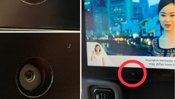Camera on Singapore Airlines flight - Sputnik International