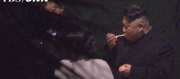 In this image made from Japan’s TBS TV video on early Tuesday, Feb. 26, 2019, North Korean leader Kim Jong Un, a habitual smoker, takes a pre-dawn smoke break at the train station in Nanning, China, hours before his arrival in Vietnam for his high-stakes summit with President Donald Trump over resolving the international standoff over the North’s nuclear weapons and missiles In this image made from Japan’s TBS TV video on early Tuesday, Feb. 26, 2019, North Korean leader Kim Jong Un, a habitual smoker, takes a pre-dawn smoke break at the train station in Nanning, China, hours before his arrival in Vietnam for his high-stakes summit with President Donald Trump over resolving the international standoff over the North’s nuclear weapons and missiles - Sputnik International