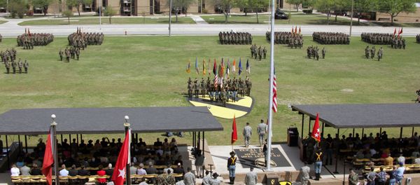 At Cooper Field, Fort Hood, Texas, the U.S. Army 1ST Cavalry Division Headquarters, a retirement ceremony is held for GEN - Sputnik International