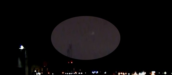 'UFO' spotted in Cleveland Harbour. - Sputnik International