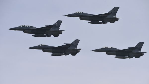 Pakistani F-16 fighter jets (File) - Sputnik International