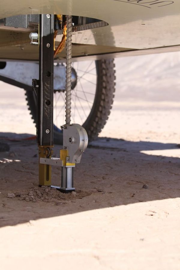 Rover drilling through the Mars-like Atacama desert. Rover drilling through the Mars-like Atacama desert. - Sputnik International