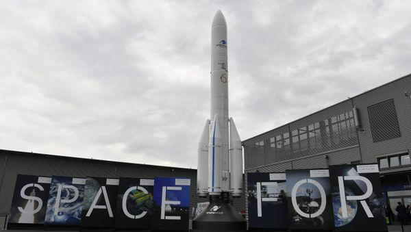 A model of an Ariane 6 rocket - Sputnik International