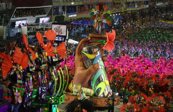 Explosion of Colour: Brazilian Carnival Kicks off With Enchanting Street Parade Explosion of Colour: Brazilian Carnival Kicks off With Enchanting Street Parade - Sputnik International