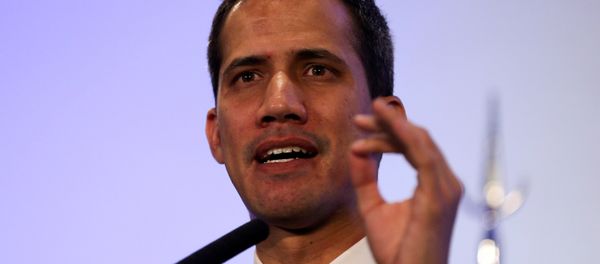 Venezuelan opposition leader Juan Guaido, who many nations have recognized as the country's rightful interim ruler, gestures during a news conference at the San Martin Palace in Buenos Aires, Argentina March 1, 2019 Venezuelan opposition leader Juan Guaido, who many nations have recognized as the country's rightful interim ruler, gestures during a news conference at the San Martin Palace in Buenos Aires, Argentina March 1, 2019 - Sputnik International