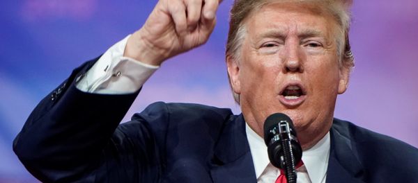 U.S. President Donald Trump speaks at the Conservative Political Action Conference (CPAC) annual meeting at National Harbor in Oxon Hill, Maryland, U.S., March 2, 2019 - Sputnik International