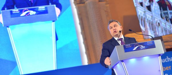 Hungarian Prime Minister Viktor Orban speaking at European People's Party's meeting (File photo). - Sputnik International