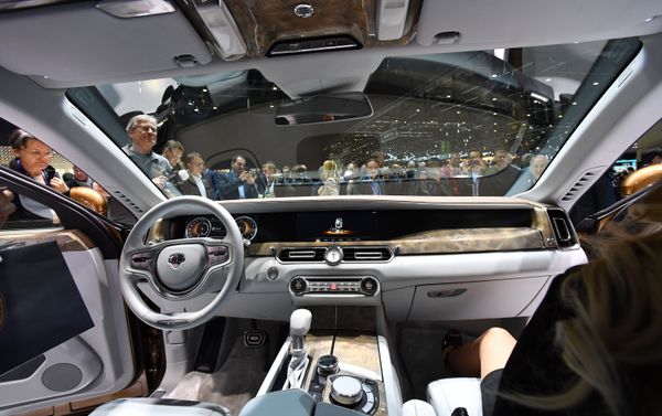 Aurus at the Geneva Motor Show. - Sputnik International