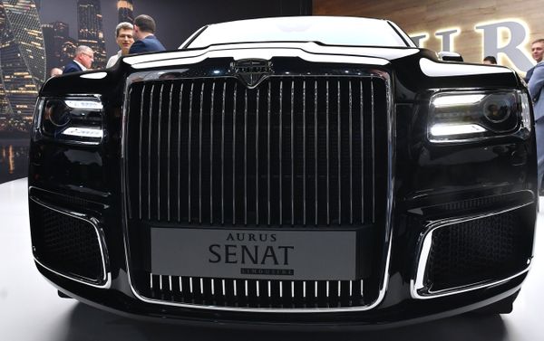 Aurus at the Geneva Motor Show. - Sputnik International