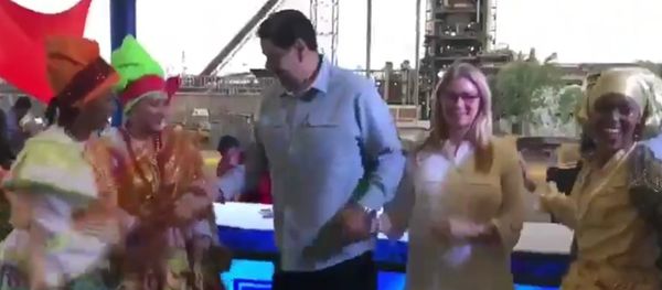 Nicolas Maduro dancing Nicolas Maduro dancing - Sputnik International