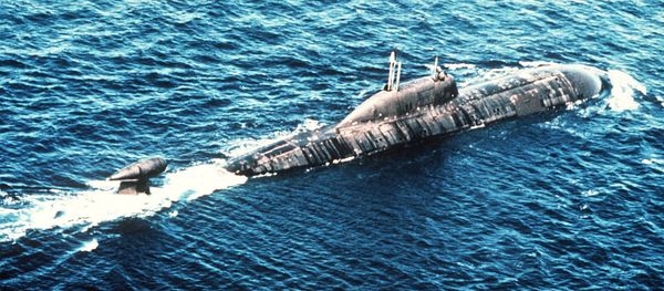 An Akula class submarine underway An Akula class submarine underway - Sputnik International