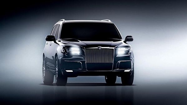 Rendering of the Aurus Kommendant SUV - Sputnik International