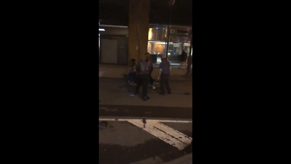 Taco Bell employees get fired after video surfaces, showing them beating two individuals outside of the restaurant. - Sputnik International