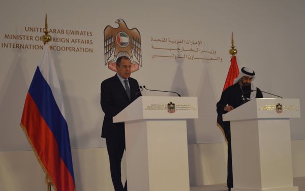 Russian FM Sergey Lavrov holding press-conferences in Kuwait and UAE - Sputnik International