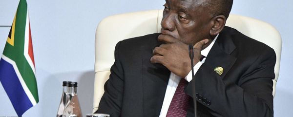 South African President Cyril Ramaphosa at a BRICS group of country meeting in July 2018. File photo. - Sputnik International