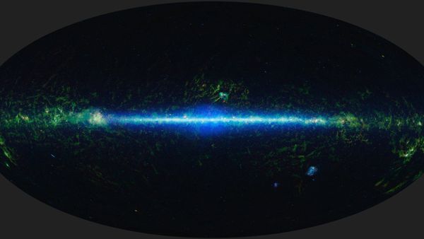 a mosaic of the images covering the entire sky observed by the Wide-field Infrared Survey Explorer (WISE) satellite - Sputnik International