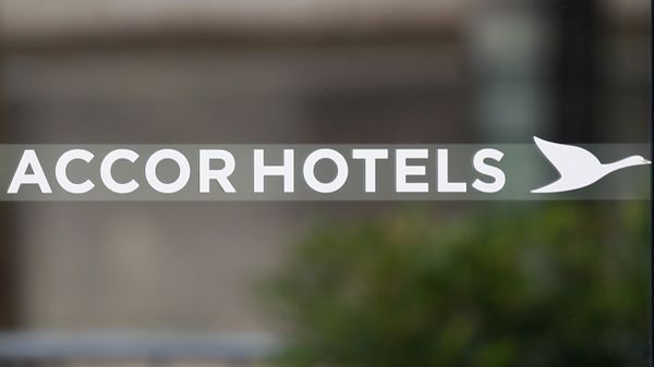 The logo sign of Accor Hotels, a French multinational hotel group, part of the CAC 40 index, which operates in 95 countries, is pictured in Paris Friday Sept. 8, 2017. - Sputnik International