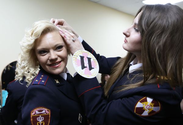 Charming Contestants in Russia's National Guard Moscow-2019 Beauty Pageant - Sputnik International