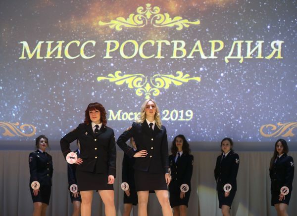 Charming Contestants in Russia's National Guard Moscow-2019 Beauty Pageant - Sputnik International