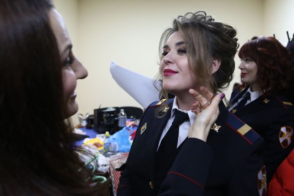 Charming Contestants in Russia's National Guard Moscow-2019 Beauty Pageant - Sputnik International