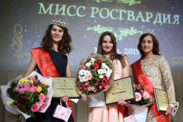 Charming Contestants in Russia's National Guard Moscow-2019 Beauty Pageant - Sputnik International