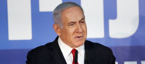 Israeli Prime Minister Benjamin Netanyahu delivers a statement to the media Israeli Prime Minister Benjamin Netanyahu delivers a statement to the media - Sputnik International