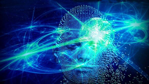 Artist depiction close-up of quantum physics-based consciousness (Creative Commons - Azmat Ullah) - Sputnik International
