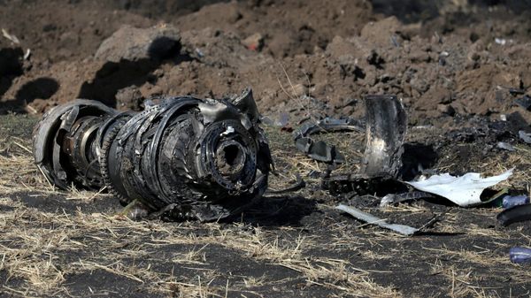 Engine parts are seen at the scene of the Ethiopian Airlines Flight ET 302 plane crash, near the town of Bishoftu, southeast of Addis Ababa, Ethiopia March 11, 2019 Engine parts are seen at the scene of the Ethiopian Airlines Flight ET 302 plane crash, near the town of Bishoftu, southeast of Addis Ababa, Ethiopia March 11, 2019 - Sputnik International