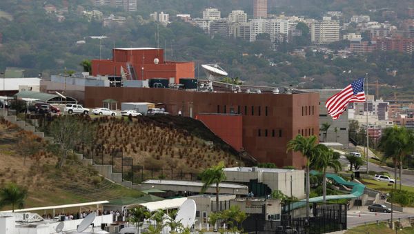 U.S. embassy building in Caracas - Sputnik International