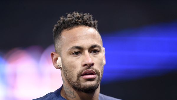 Neymar at PSG vs Strasbourg match - Coupe de France Neymar at PSG vs Strasbourg match - Coupe de France - Sputnik International