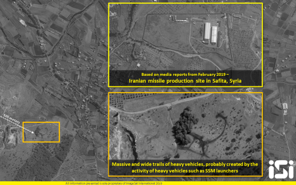Satellite image of alleged secret Iranian missile plant in Syria. Satellite image of alleged secret Iranian missile plant in Syria. - Sputnik International