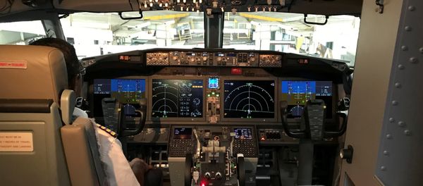The cockpit of Jet Airways Boeing 737 MAX 8 aircarft The cockpit of Jet Airways Boeing 737 MAX 8 aircarft - Sputnik International