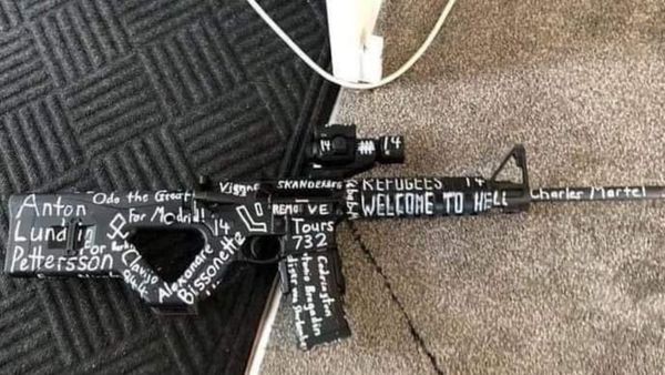 A photo which appears to show the gunman's rifle has been circulated on social media - Sputnik International