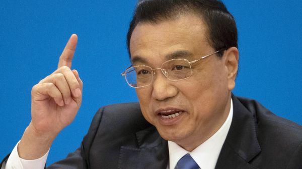 Chinese Premier Li Keqiang speaks during a press conference after the closing session of the National People's Congress in Beijing's Great Hall of the People on Friday, March 15, 2019 - Sputnik International