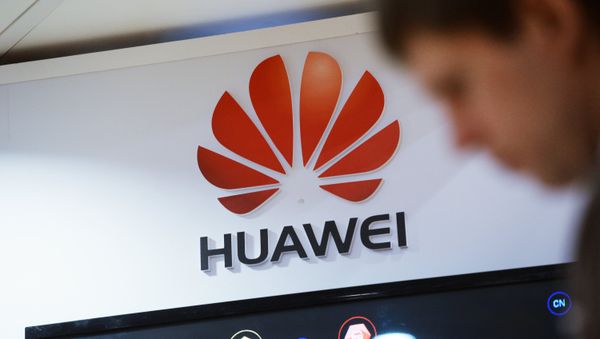 Huawei display at a telecommunications industry expo, file photo. - Sputnik International