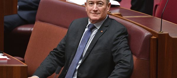 Australian senator Fraser Anning sits in the chamber during a session at Parliament House in Canberra, Wednesday, Aug. 15, 2018. - Sputnik International