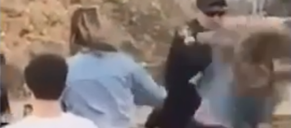 Pennsylvania's Chester Police Department launches investigation after officer filmed striking a woman with the side of his stun gun - Sputnik International