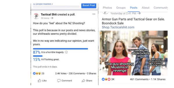 US gun store shares cruel poll and meme after New Zealand attack - Sputnik International