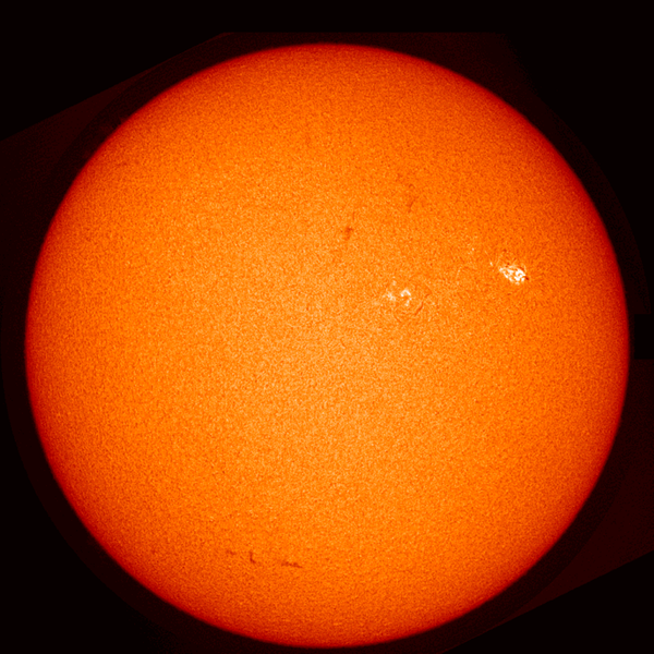Image of the Sun, taken March 21, showing a spike in solar activity. - Sputnik International