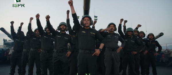 Pakistani troops featured in hit pop video by Sahir Ali Bagga. Pakistani troops featured in hit pop video by Sahir Ali Bagga. - Sputnik International