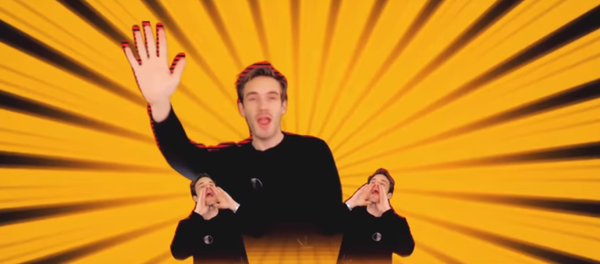 PewDiePie makes cameo appearance in a music video - Sputnik International