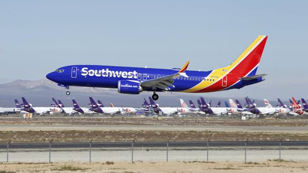 File Photo of Southwest Airlines 737 Max Jet - Sputnik International